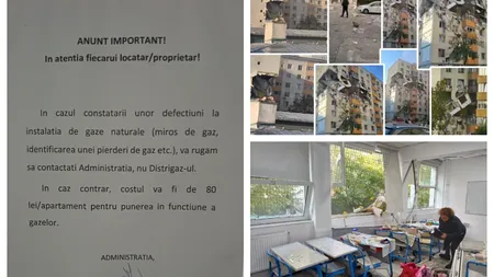 Anunţul devenit viral după explozia blocul din Rahova: 