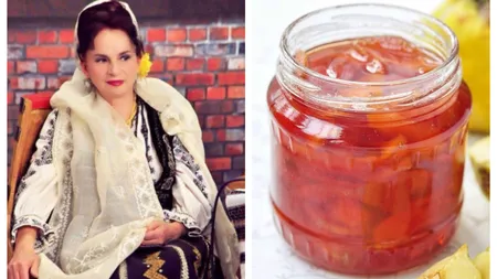 Rețeta de dulceață de gutui a Gherghinei Stancu. Care e secretul cântăreței de muzică populară