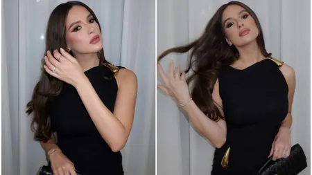 Cum arată Elena Hagi la nici două luni de când a născut. Soția fotbalistului a ieșit în oraș și a atras toate privirile cu ținuta all-black