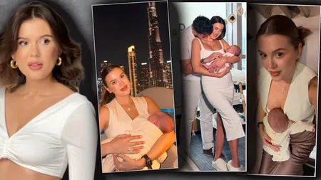 Emily Burghelea, la un pas de moarte din cauza depresiei postnatale. Decizia importantă pe care a luat-o soțul influenceriței