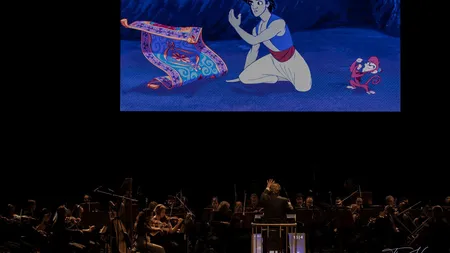Pe 10 octombrie, Disney aduce magia lui „Aladdin” la Sala Palatului: film, orchestră live și artiști români în rolurile personajelor de poveste
