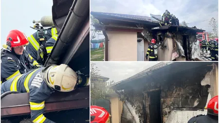 Incendiu la un azil de bătrâni din Ilfov. O persoană decedată, zeci de persoane evacuate