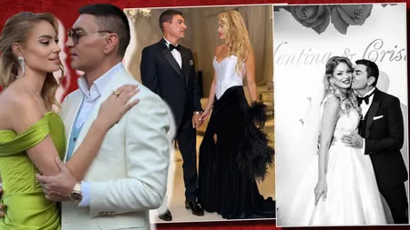 Valentina Pelinel și Cristi Borcea au aniversat 7 ani de la nuntă. Fotografiile și mesajul postate de vedetă