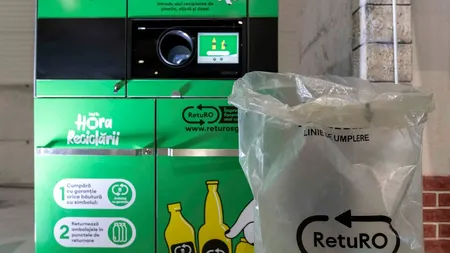 RetuRO bate recorduri: Peste 4 miliarde de ambalaje au fost reciclate. Câți bani face un fost angajat de la salubritate din PET-uri