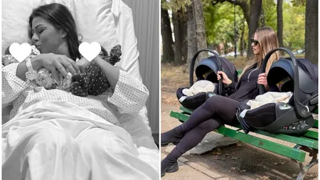 Roxana Nemeș, primele declarații după ce a devenit mămică de gemeni: 