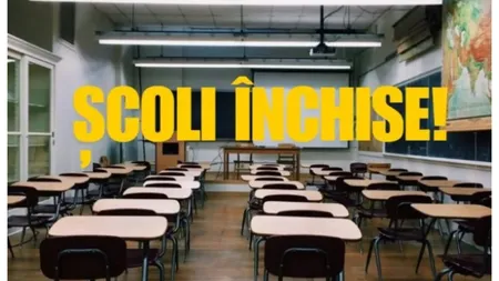 Şcoli închise din cauza Codului Roşu. În ce judeţ nu se fac ore miercuri, alertă generală: 
