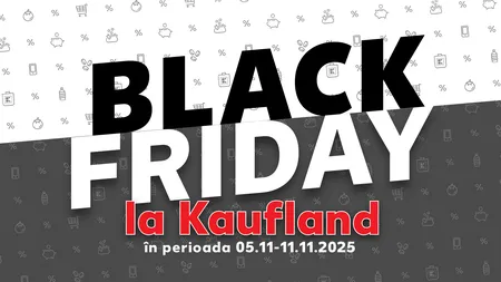 Black Friday 2025. Cât costă un televizor SMART la Kaufland de azi, reduceri de până la 60% la peste 240 de articole
