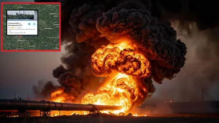 Războiul din Ucraina se extinde în Rusia: Rafinărie de petrol aflată lângă Moscova, lovită într-un atac cu drone VIDEO / SUA somează Ucraina să cedeze teritorii Rusiei