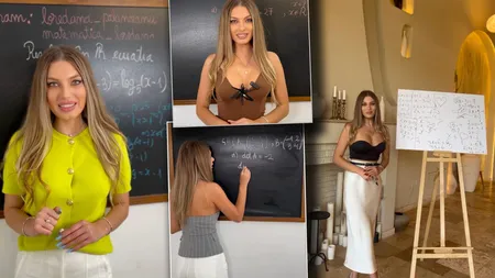 O profesoară de matematică din Iași, celebră pe TikTok și Instagram. Loredana face furori în rândul tinerilor: 