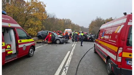 Accident cu doi morți provocat de un fotbalist care se juca pe telefon. Declarațiile șocante ale martorilor: ”Am fost acolo când au decedat