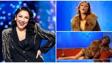 VIDEO Vă mai amintiți cum arăta Andra la începutul carierei? Artista era roșcată și purta ținute îndrăznețe: 