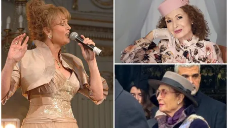Angela Similea, de nerecunoscut la înmormântarea lui Horia Moculescu. Artista are 79 de ani: 