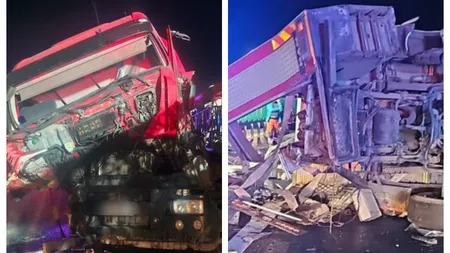 Accident cu mașina de pompieri. Cinci persoane au ajuns la spital