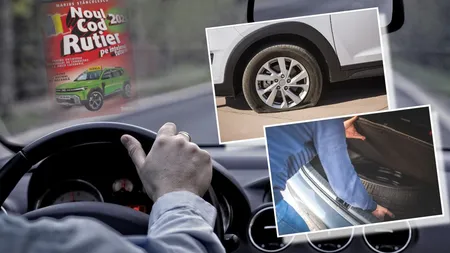 Cod Rutier 2025. Anunț pentru șoferii care nu au roată de rezervă în portbagaj. Ce impune legea