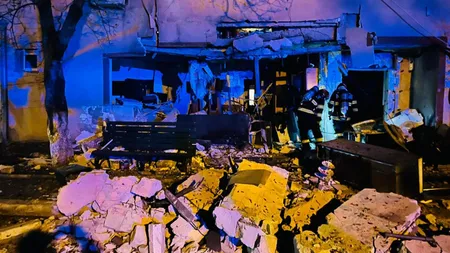 EXPLOZIE într-un apartament din Buftea! Două persoane au fost rănite, iar echipajele s-au deplasat de urgență la fața locului. VIDEO