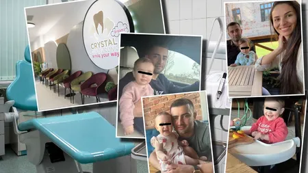 Imagini impresionante cu fetița de 2 ani moartă la stomatolog. Ce s-a aflat despre familia micuței