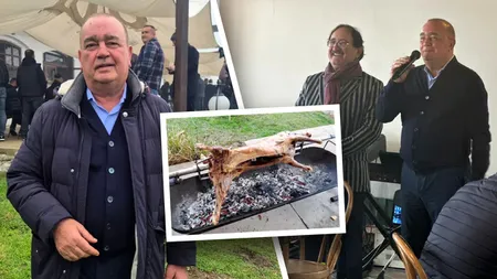 Gigi Nețoiu și-a lansat candidatura la Primăria Capitalei. Anunțul a fost făcut pe malul Dunării, la Cetatea lui Dinescu, cu lăutari și berbecuți la proțap