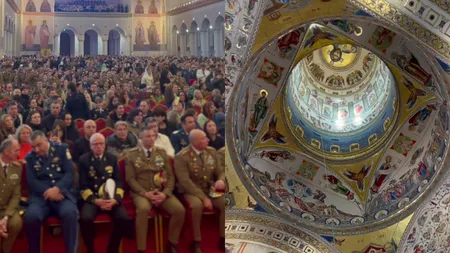 Corul de copii al Patriarhiei a interpretat o melodie pe versurile criminalului legionar Radu Gyr, în Catedrala Națională. Poezia poetului care a încurajat activ masacrarea a zeci de evrei din Capitală, cântată de Ziua Clerului Militar VIDEO