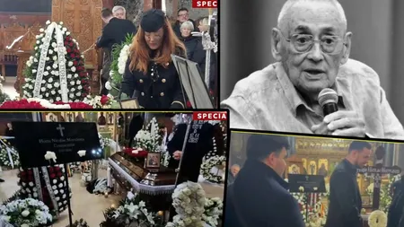 Ultimele aplauze pentru Horia Moculescu. Marele compozitor, înmormântat duminică. Nidia, fiica sa, sfâșiată de durere în ziua despărțirii de tatăl ei / FOTO