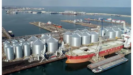 Incendiu în portul Constanța. Pompierii au intervenit de urgență