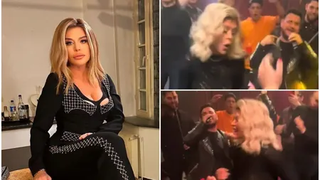 Loredana Groza a făcut show pe manelele lui Sorin Copilul de Aur. Imagini demențiale cu artista