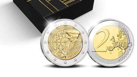 Moneda de 2 euro care a ajuns să se vândă cu 19.000 de euro. A fost lansată în urmă cu trei ani, cu o ocazie specială