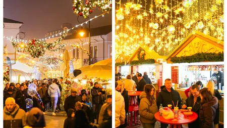 Cât costă trei mici cu o porție de cartofi prăjiți la Târgul de Crăciun din Craiova