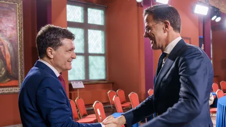 Secretarul general al NATO, Mark Rutte, a fost primit de Nicușor Dan la Palatul Cotroceni: 
