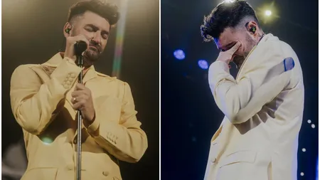 Smiley a izbucnit în lacrimi pe scenă, la Sala Palatului. Gestul făcut pentru părinții lui: 