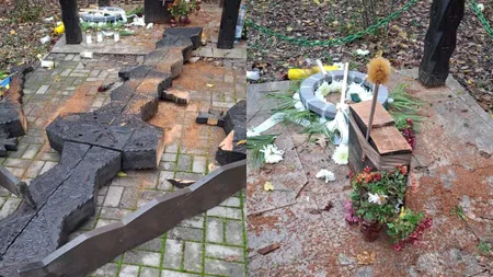 Troița din Tâncăbești, unde era comemorat Corneliu Zelea Codreanu, a fost tăiată cu drujba. În locul acesteia a fost pusă o perie pentru toaletă