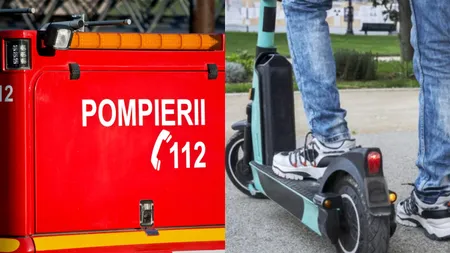 Incendiu într-un apartament din Timișoara, cel mai probabil din cauza bateriei unei trotinete electrice. 9 persoane au fost evacuate din locuințele învecinate VIDEO