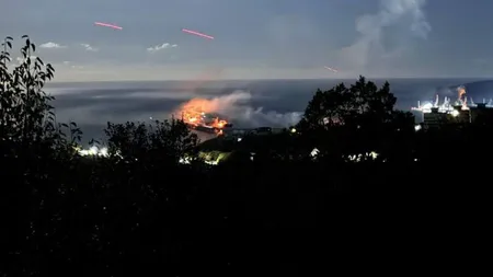 Războiul din Ucraina. Dronele lui Zelenski ar fi lovit rafinăria de petrol din Volgograd din Rusia