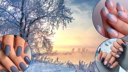 De ce unghiile albastre sunt alegerea perfectă pentru Crăciun: Iată câteva modele