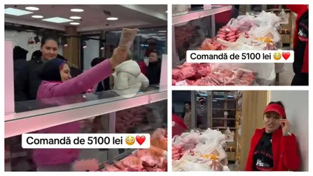 O femeie a „spart” 5.100 de lei într-o carmangerie din București. Vânzătoarea șocată a spus că este cea mai mare comandă din viața ei