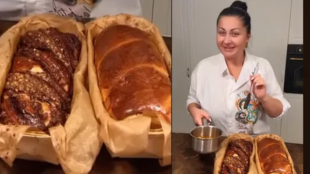 Cozonacii comercializați de vedeta TV Gabriela Cristea, contestați de tiza ei mai puțin celebră, life coach-ul Gabriela Cristea: 