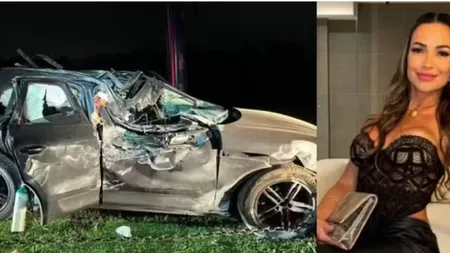 Accident teribil. Cristina, influenceriţa de 41 de ani, a murit pe loc după ce a intrat cu Porsche-ul într-un stâlp. Ultima postare a Cristinei este răvăşitoare