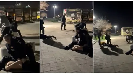 Bătaie în stațiunea Mamaia după petrecerea de Crăciun. Șase tineri, puși la pământ de jandarmi, încătușați și duși la Poliție