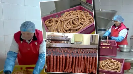 Rețetă tradițională de cârnați de Pleșcoi, preparatul românesc protejat de Comisia Europeană