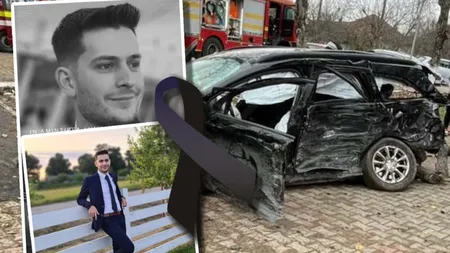 El este tânărul de 25 de ani care a murit în accidentul din Arad. Marius se afla pe scaunul din dreapta și nu a avut nicio șansă de supraviețuire