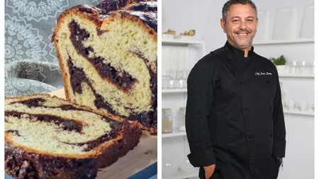 Rețeta de cozonac a lui Sorin Bontea. Celebrul bucătar a dezvăluit secretul său