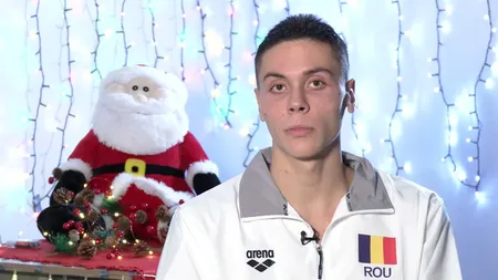 Unde va petrece David Popovici de Crăciun şi Revelion. 