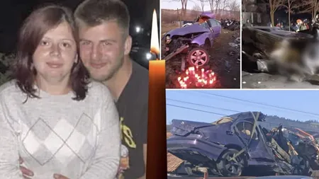Dublă tragedie înainte de Crăciun. Doi soți de 27 și 25 de ani au murit într-un cumplit accident, urmau să anunțe familia că vor fi părinți