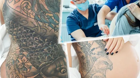 Mit sau adevăr? Femeilor gravide care au tatuaje în zona lombară nu li se poate face epidurală atunci când nasc! Care sunt, de fapt, riscurile