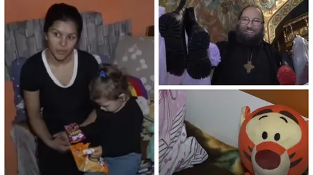 De Crăciun, preotul Damaschin aduce un strop de bucurie și magie pentru copiii săraci din Iași: ”Încerc să-i scot din noroaie și din întuneric”