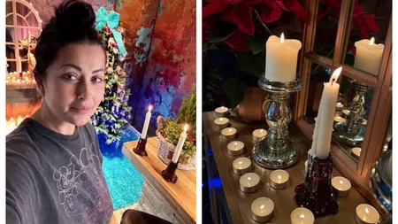 Gabriela Cristea a împodobit bradul de Crăciun. Fanii nu au fost deloc încântați: 