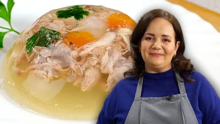 Regula pe care Jamila nu o încalcă niciodată atunci când prepară piftia de curcan. Ingredientul de la final care face toată diferența