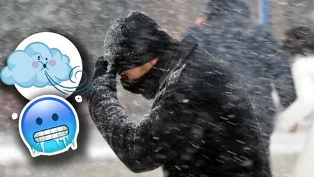 Vremea se schimbă radical în primul weekend din  decembrie. Cod roșu de vânt și temperaturi scăzute în mai multe zone ale țării!