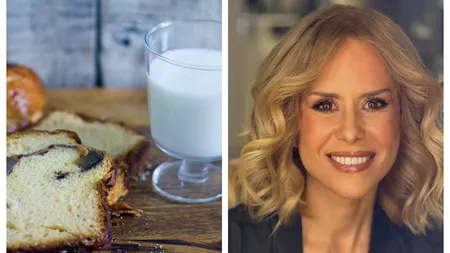 Câte calorii are cozonacul, ce spune Mihaela Bilic. Cum să-l mănânci fără să te îngrași și de ce să-l combini cu lapte