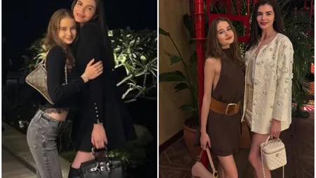 Monica Gabor și Irina Columbeanu, brad spectaculos de Crăciun, în America. Accesoriul inedit de pus în brad, primit de la Ramona Gabor