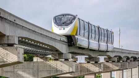 Un ONG finanțează primul tren suspendat din România. În ce mare oraș va funcționa monoraillul și când va fi gata